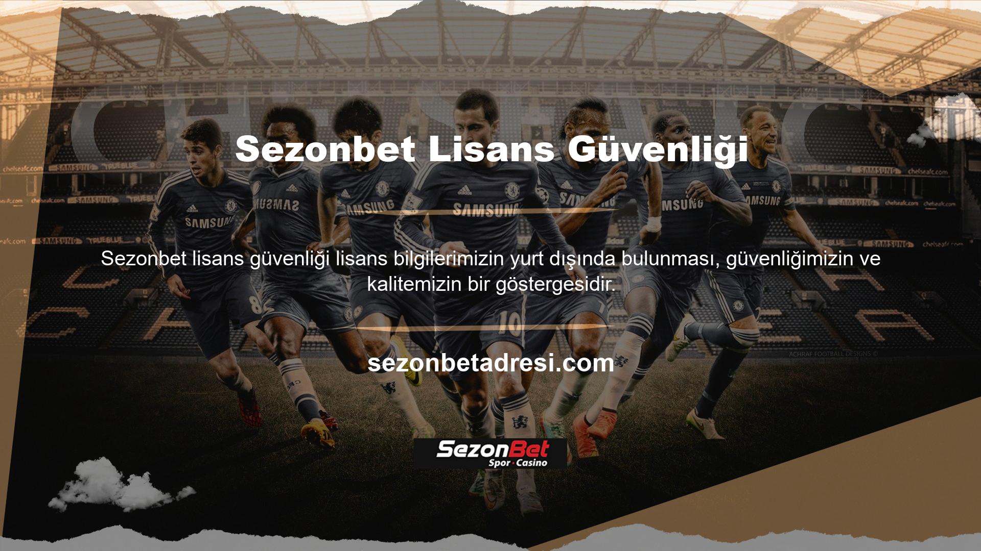 Yeni Sezonbet bağlantımız sayesinde tüm oyuncularımız sitemize giriş yaparak istedikleri oyunlara daha hızlı ve güvenli bir şekilde ulaşabiliyor